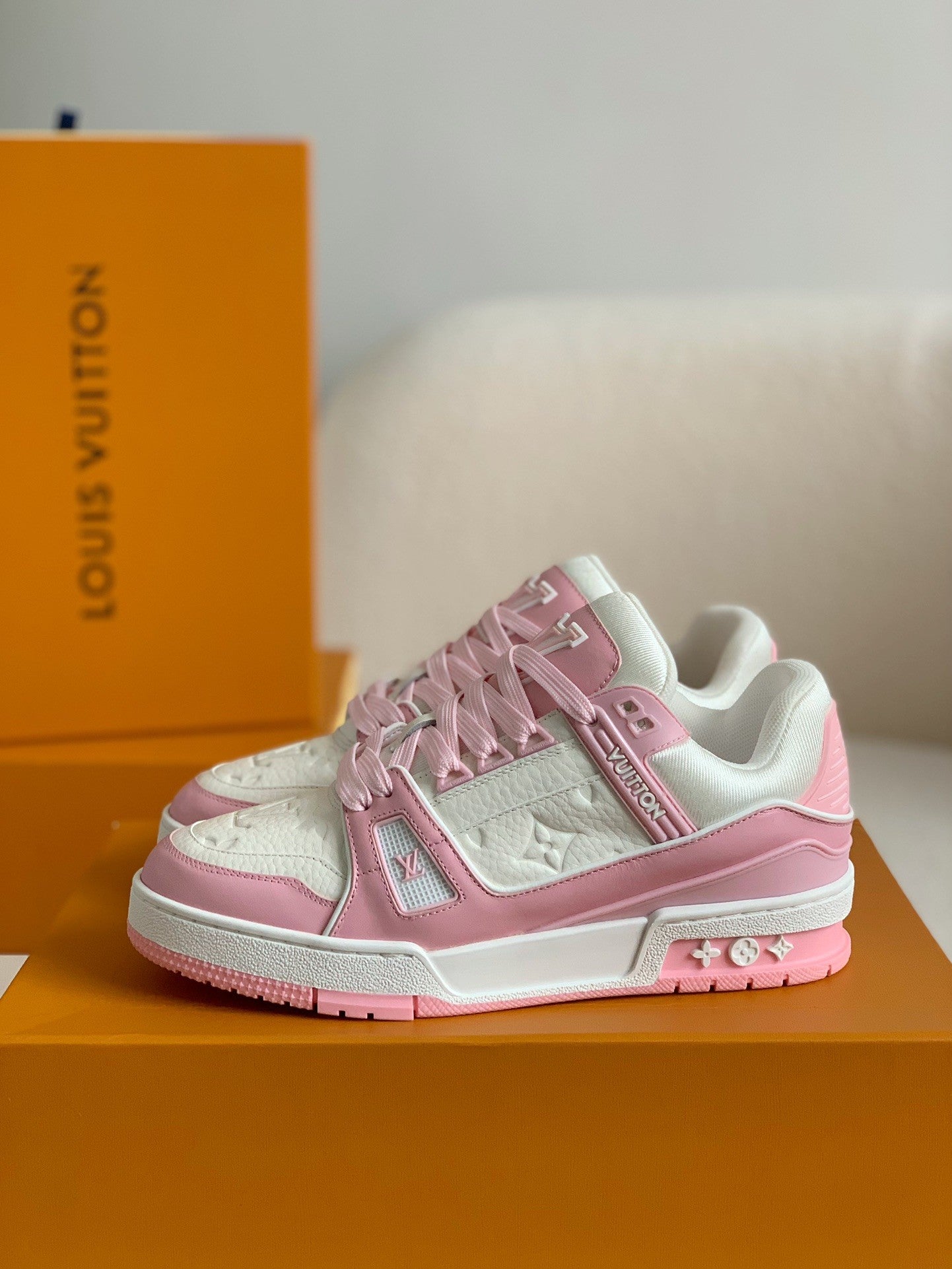 LV PINK TRAINERS