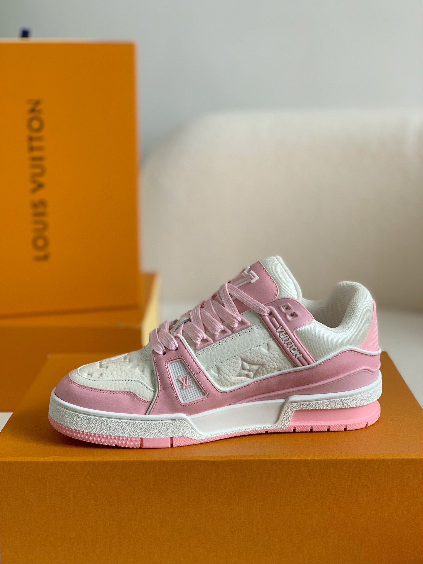 LV PINK TRAINERS